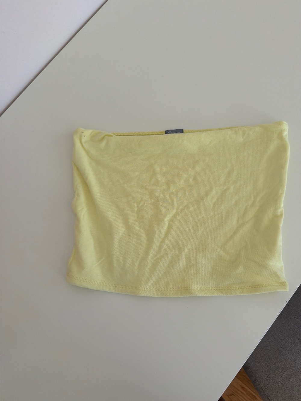 Yellow Tilly’s tube top